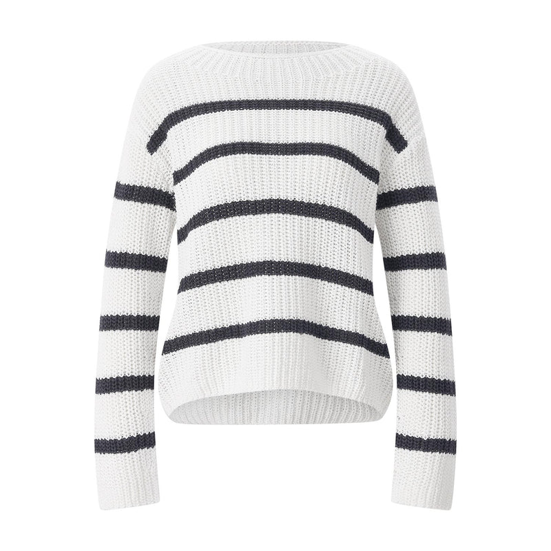 Luisa Cerano Gestreifter Strickpullover Damen