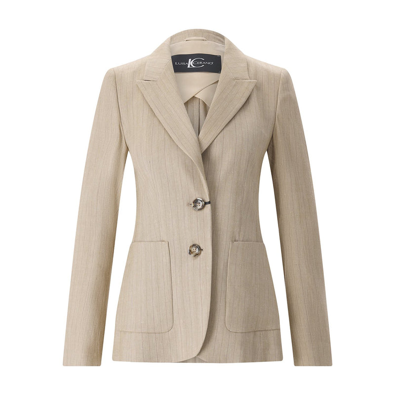 Luisa Cerano Blazer aus Leinen-Mix Damen
