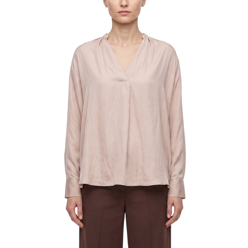 Bluse aus Satin
