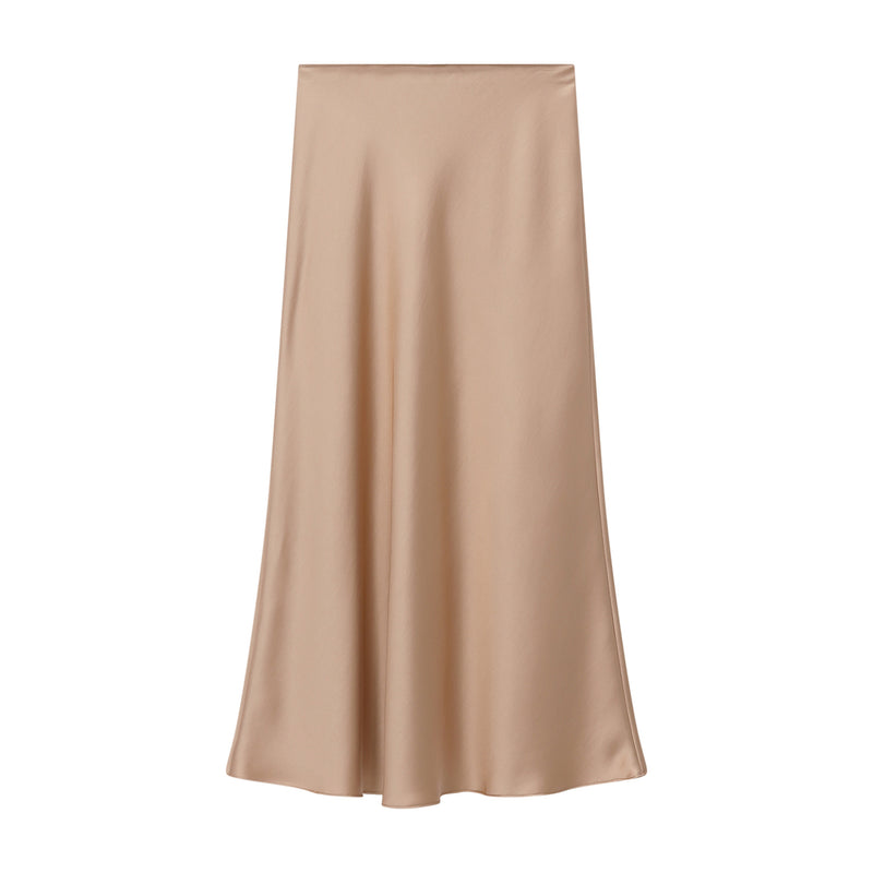Luisa Cerano Maxirock aus Satin Damen