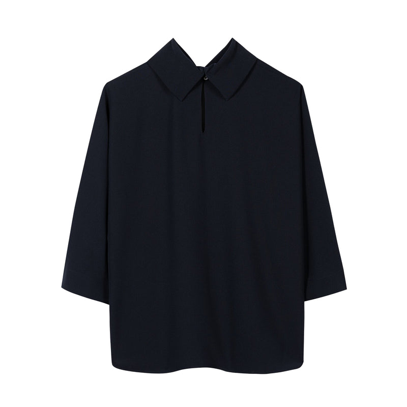Bluse mit Kragen