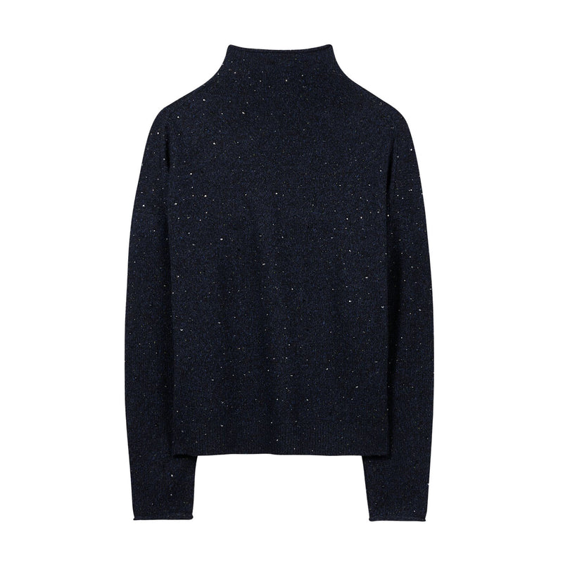 Pullover aus Woll-Seide-Mix