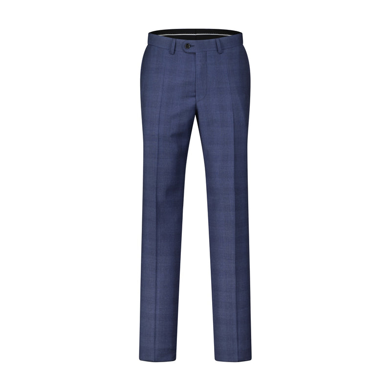 Dressler Anzughose aus Schurwolle mit kariertem Muster Herren