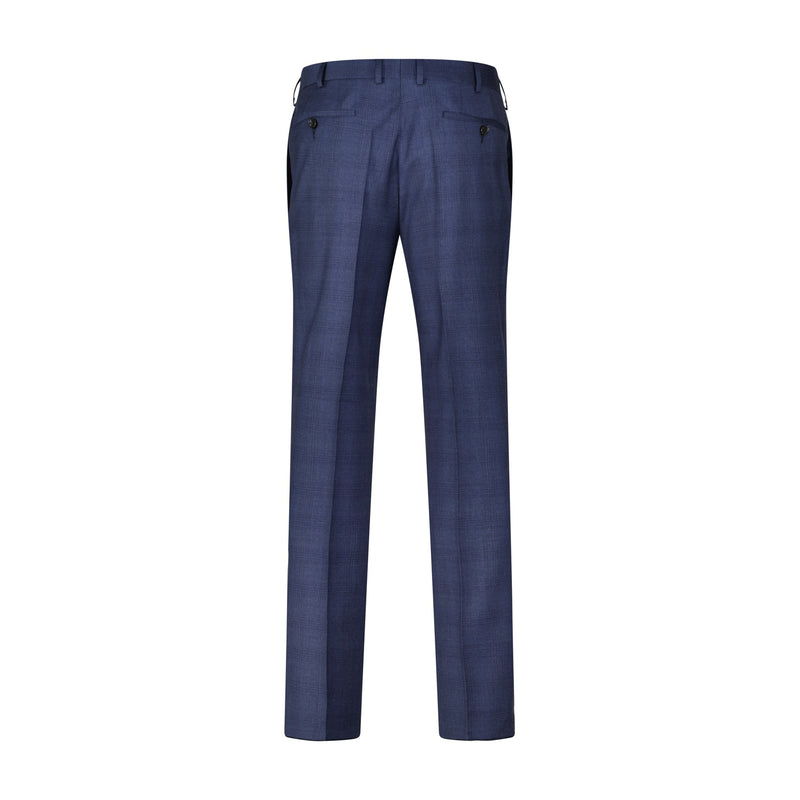 Dressler Anzughose aus Schurwolle mit kariertem Muster Herren