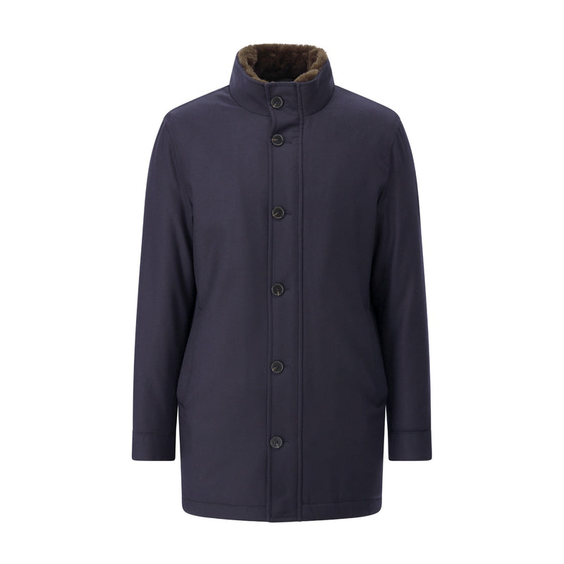 Dressler Mantel Dan aus Schurwolle Herren