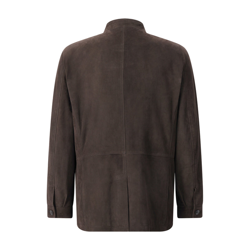 Dressler Jacke aus Ziegenveloursleder Herren