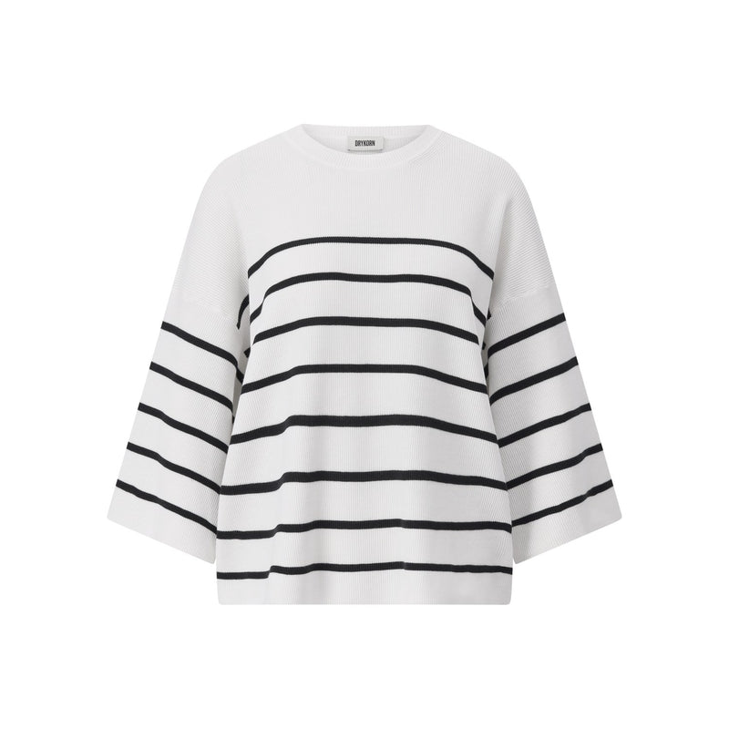 Drykorn Oversized Pullover Nilay mit Streifen Damen