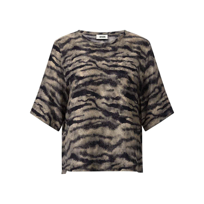 Drykorn Blusenshirt Diedra mit Muster Damen