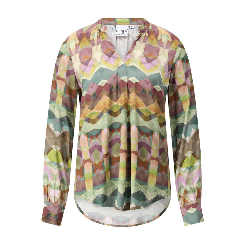 Tonno & Panna Blusenshirt mit Muster Damen