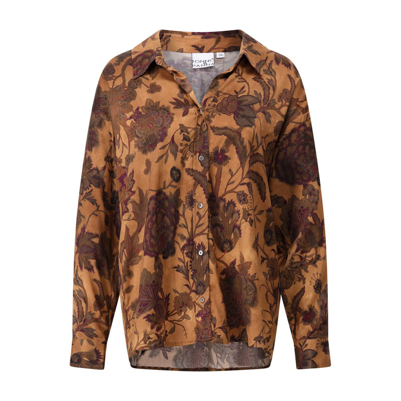 Tonno & Panna Hemdbluse mit Blumenmuster Damen