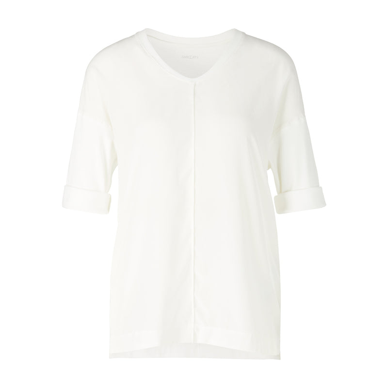 Marc Cain Blusenshirt aus Baumwoll-Mix Damen