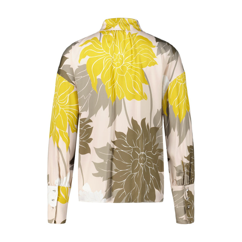 Marc Cain Seidenbluse mit floralem Muster Damen