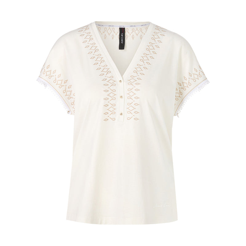 Marc Cain T-Shirt mit Stick Damen