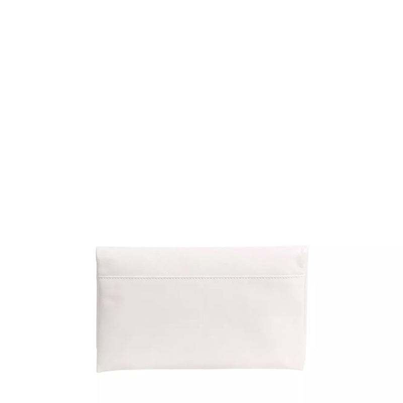 Clutch Athene aus Leder One Size / Creme