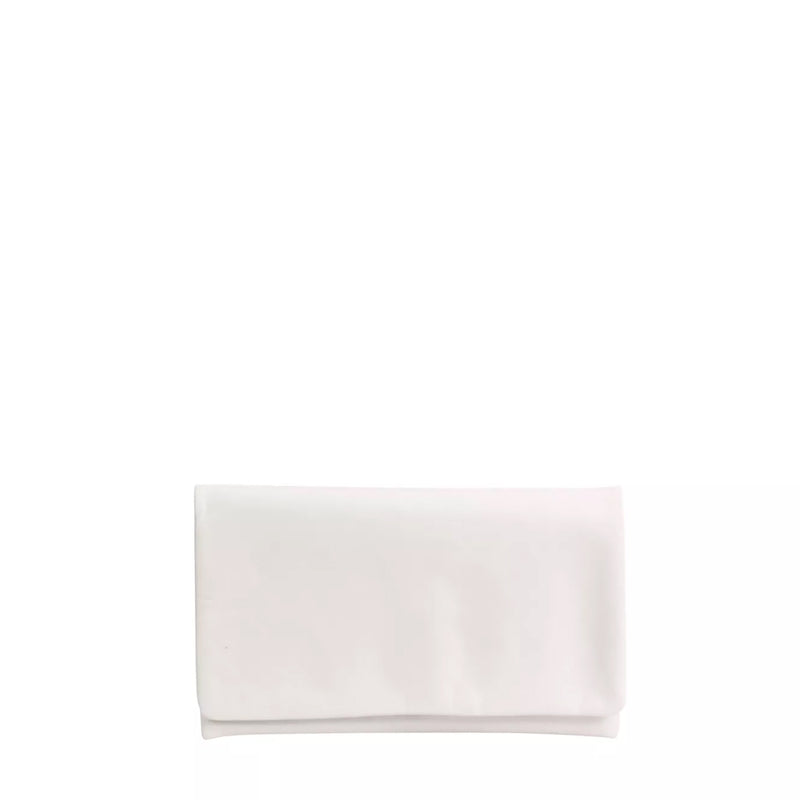 Clutch Athene aus Leder One Size / Creme