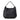 Hobo Bag Mia aus Leder One Size / Schwarz