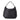 Hobo Bag Mia aus Leder One Size / Schwarz