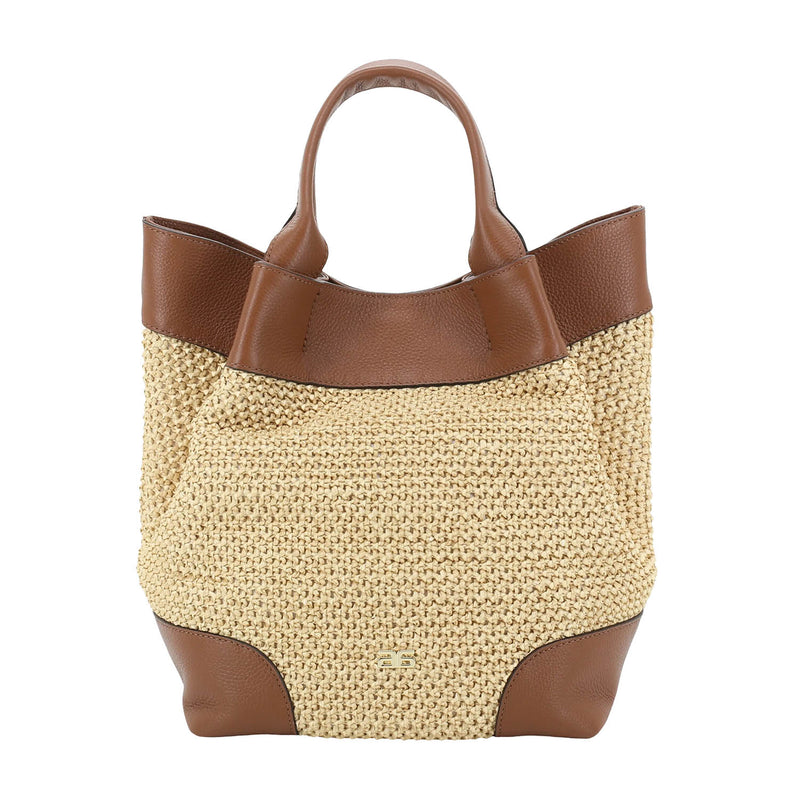 Abro Medium Shopper Essential aus Raffia Damen