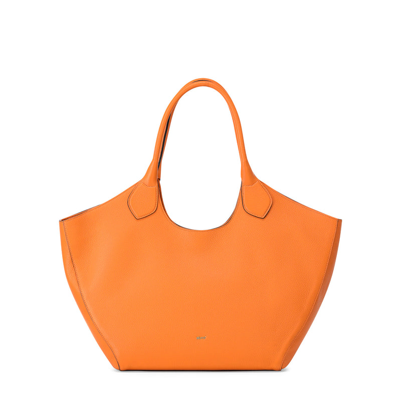 Shopper Senta aus Leder One Size / Orange