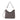Hobo Bag Signature aus Veloursleder One Size / Grau