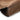 Handtasche Necessity aus Veloursleder One Size / Braun