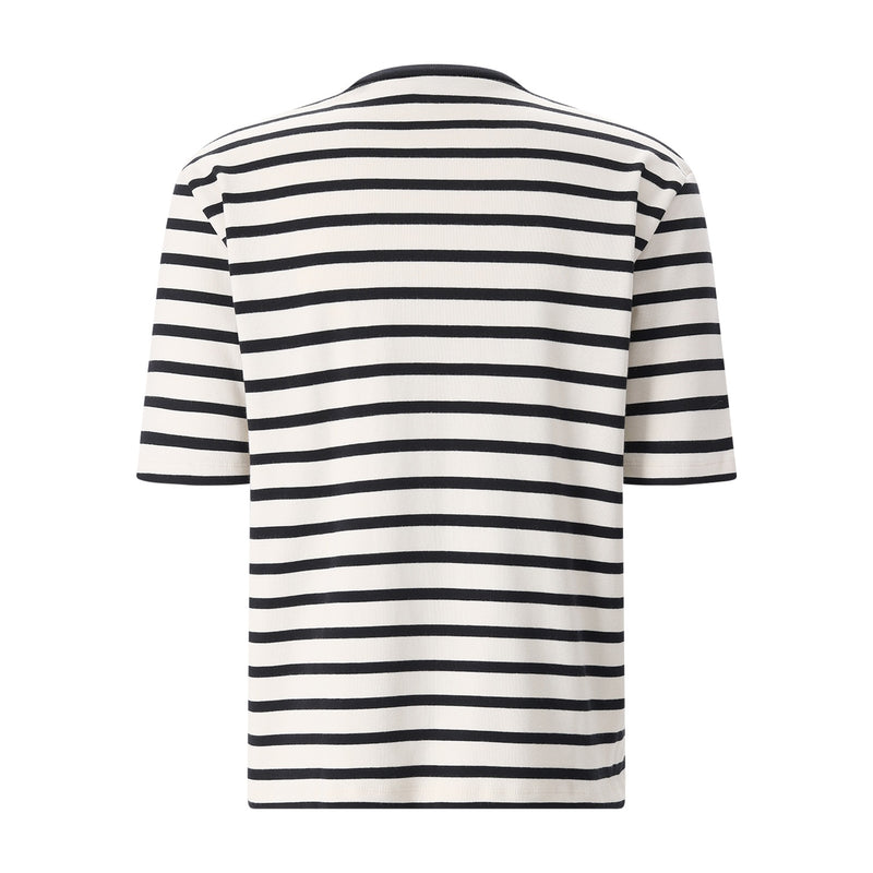 Kiefermann Gestreiftes T-Shirt Bernodino Herren