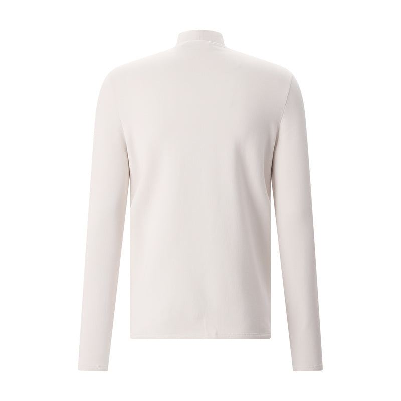 Sweatshirt aus Baumwolle & Modal XXL / Creme