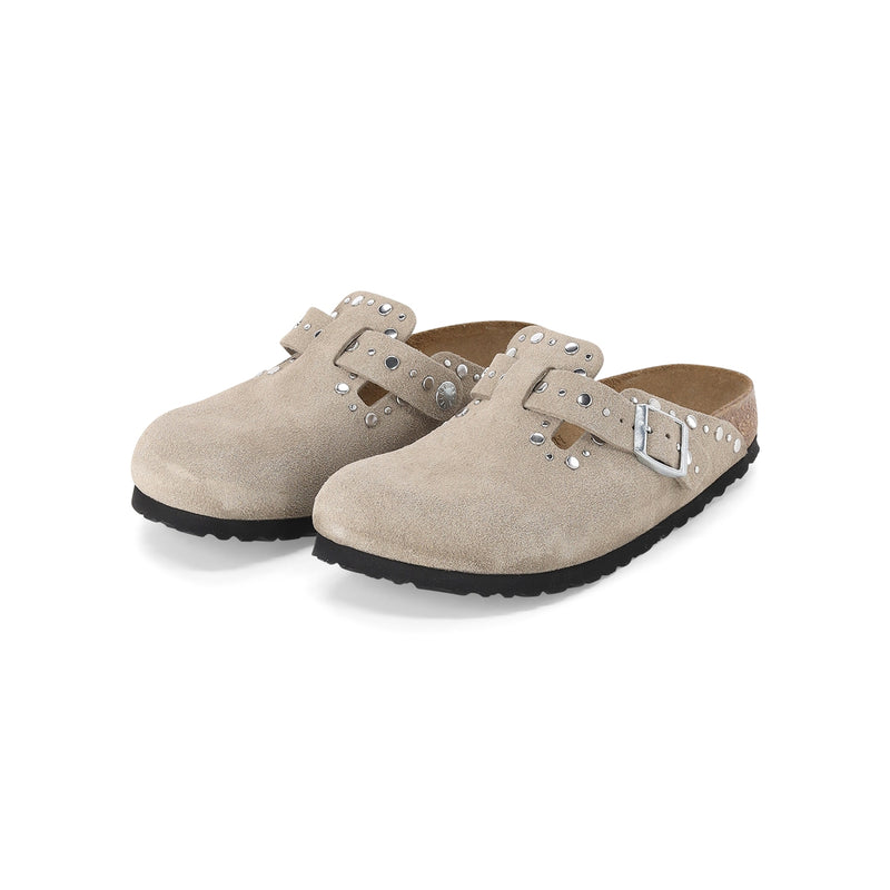 Slipper Boston aus Veloursleder 42 / Beige