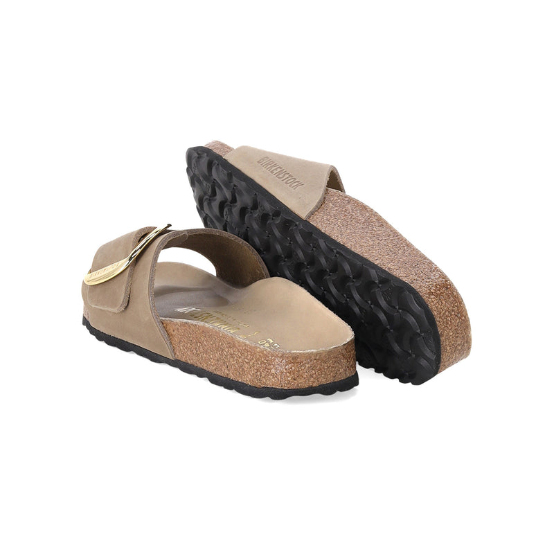 1030467 MADRID BIG BUCKLE NATURAL LEATHER 42 / oiled tabacco brown