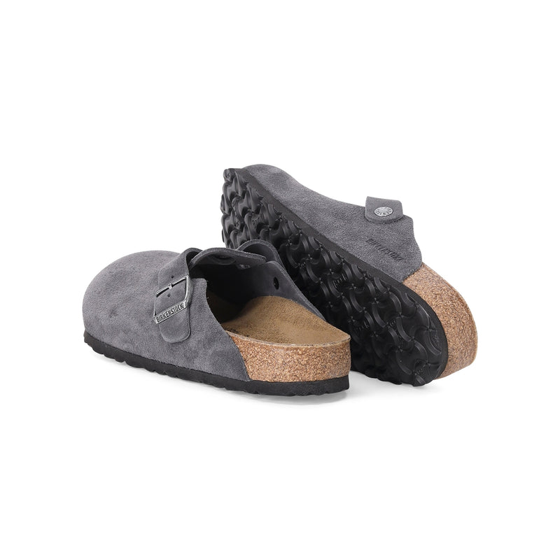 Birkenstock Sandalen Boston aus Veloursleder Herren