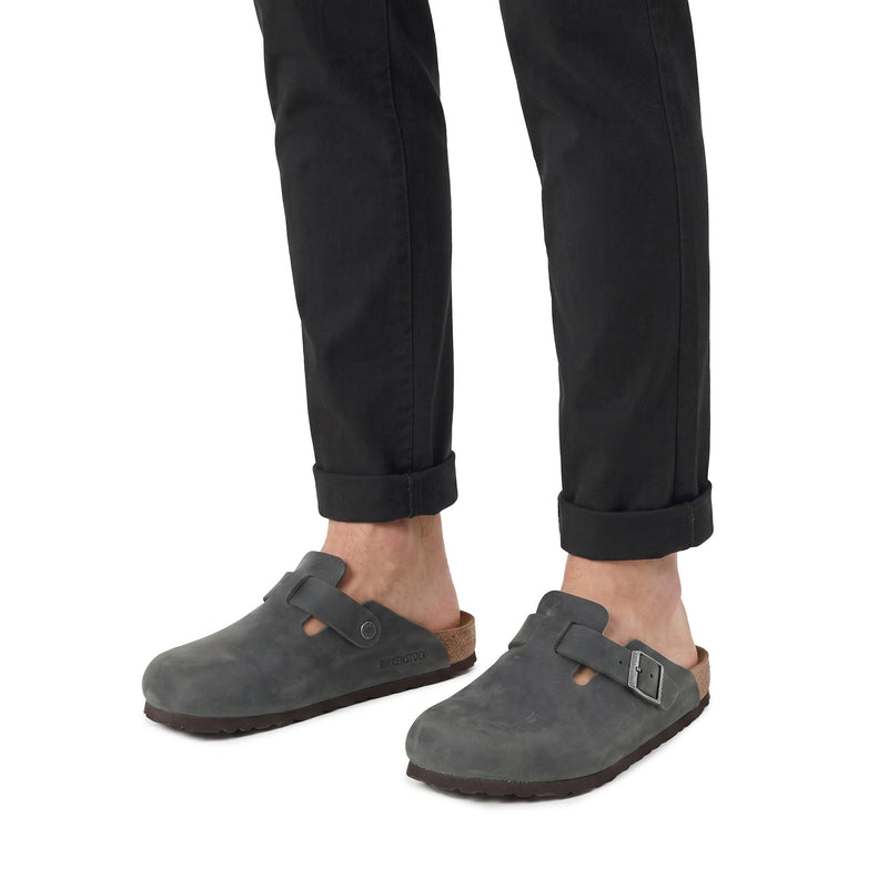 Birkenstock Pantoletten Boston BS aus Leder 