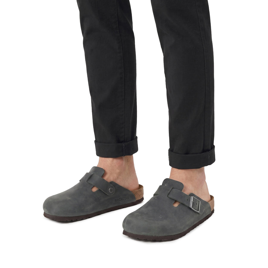 Birkenstock Pantoletten Boston BS aus Leder Herren