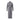 Langes Strickkleid aus Merinowolle 44 / Grau