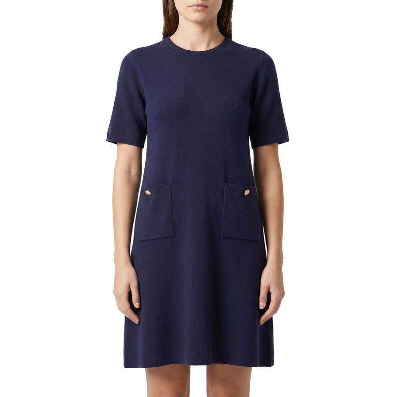 Merino wool mini dress
