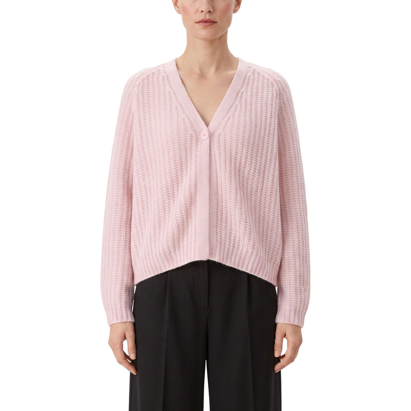 Cardigan aus Kaschmir & Baumwolle