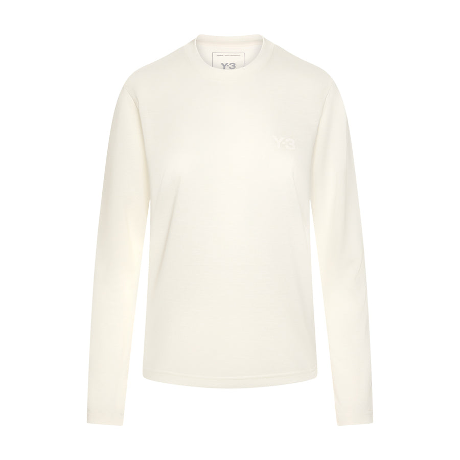 Y3 Regular Longsleeve mit Logo Damen