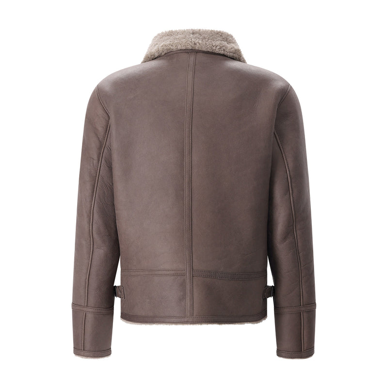 Lederjacke Alim 60 / Braun