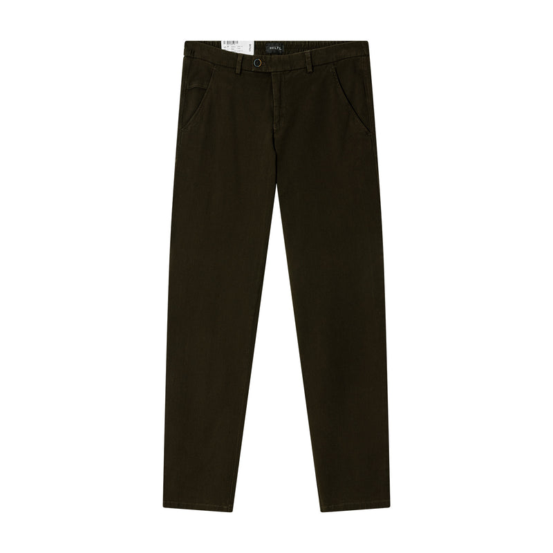 Stoffhose aus Baumwolle 102 / Dunkelbraun