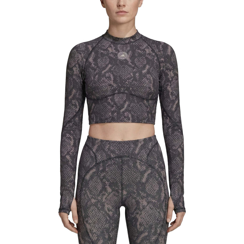 Adidas by Stella McCartney Cropped Langarm-Shirt Damen