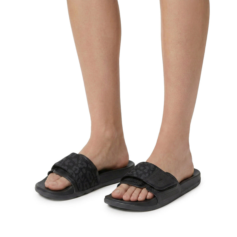 Adidas by Stella McCartney Pantoletten Slide mit Animalprint Damen