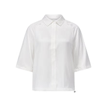 Bluse aus Seide 46 / Weiß