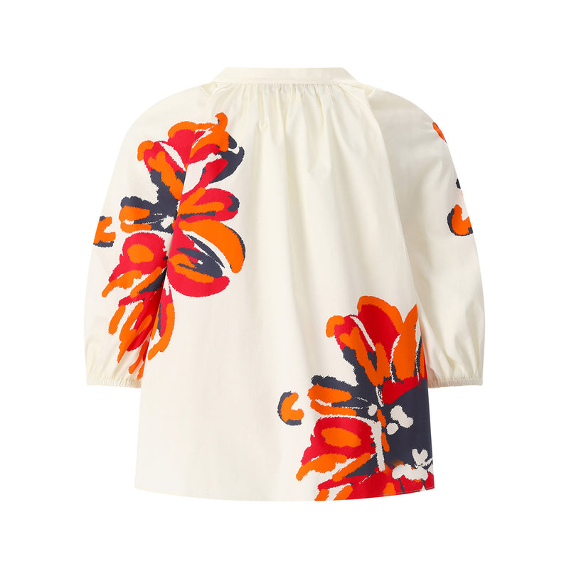 Herzen's Angelegenheit Blusenshirt mit Blumen Damen