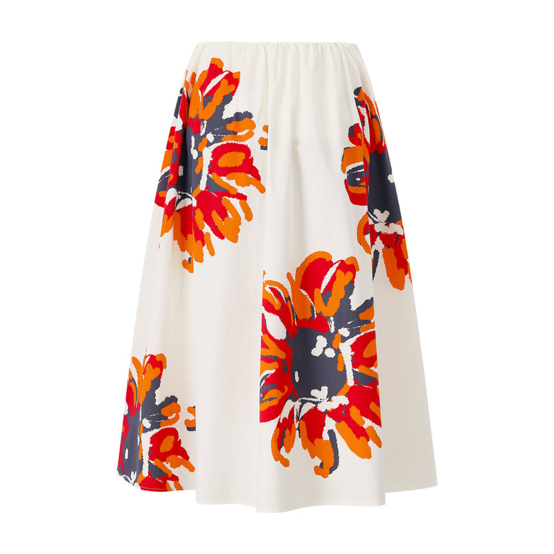 Herzen's Angelegenheit Midirock mit Blumendesign Damen