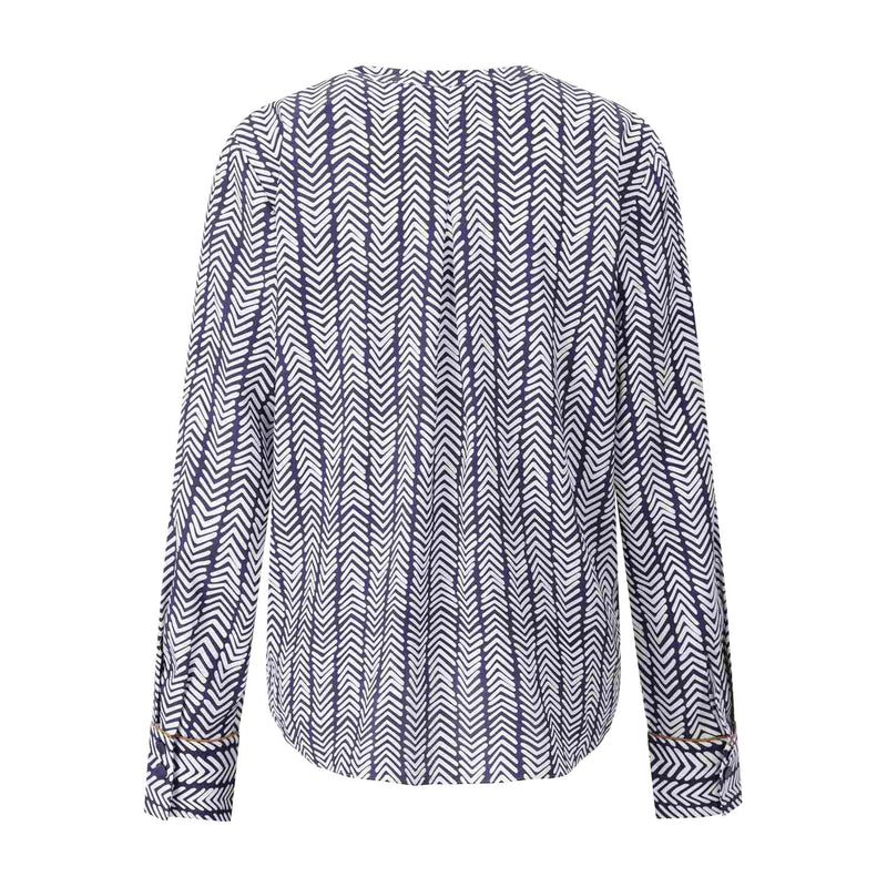 Herzen's Angelegenheit Seidenbluse mit Print Damen