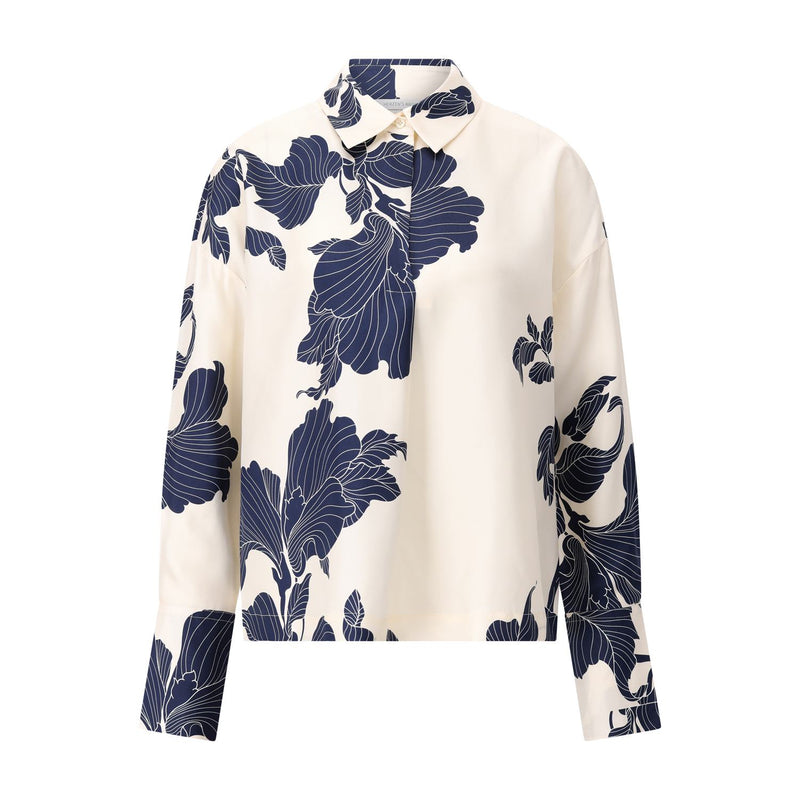 Herzen's Angelegenheit Blusenshirt aus Seide & floralem Muster Damen