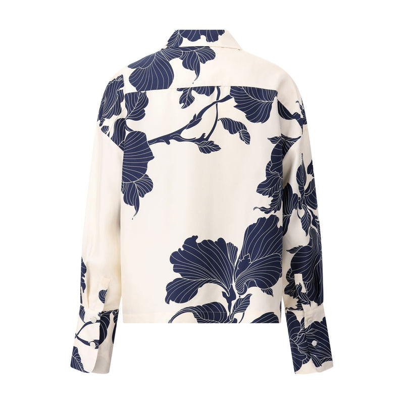 Herzen's Angelegenheit Blusenshirt aus Seide & floralem Muster Damen