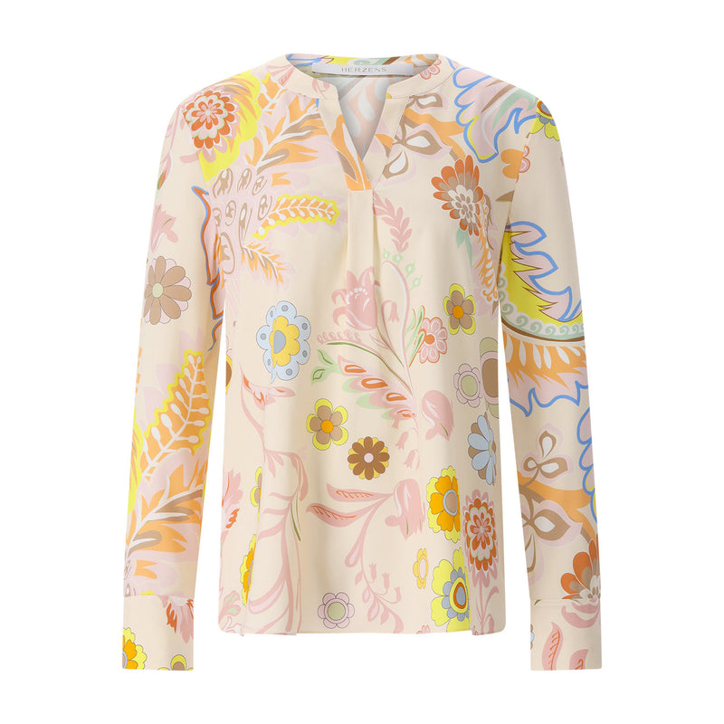 Herzen's Angelegenheit Blusenshirt mit Blumenmuster Damen