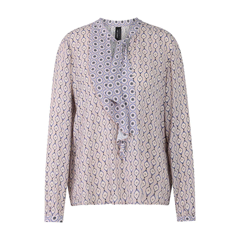 Marc Cain Luftige Bluse mit Volant Damen