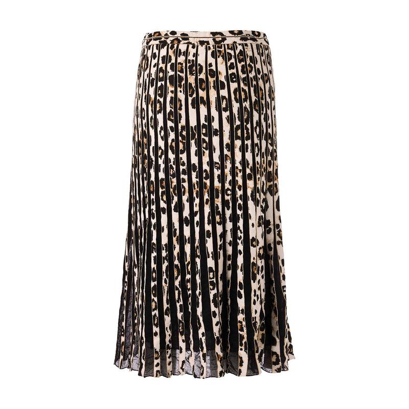 Marc Cain Midirock mit Leomuster Damen