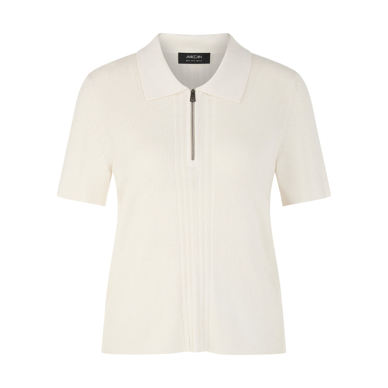 Marc Cain Poloshirt aus Woll-Mix Damen